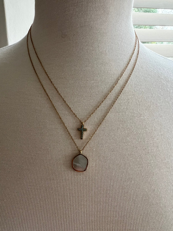 PEARL Stone Necklace