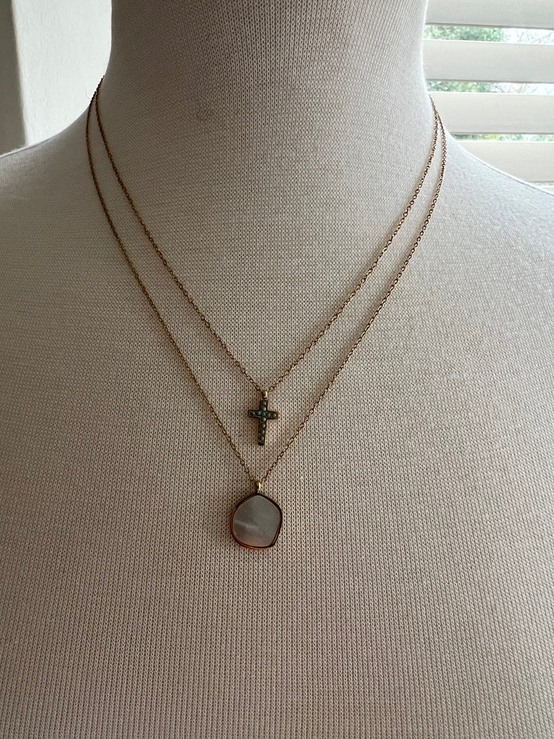 PEARL Stone Necklace