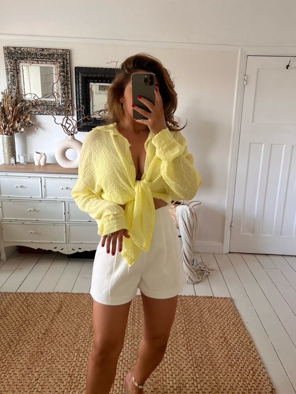 MIA Tie Shirt (Multiple Colours)