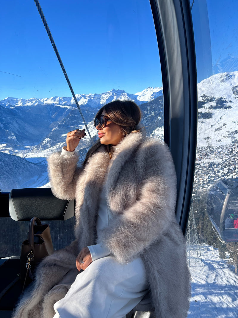 St Moritz Faux Fur Coat